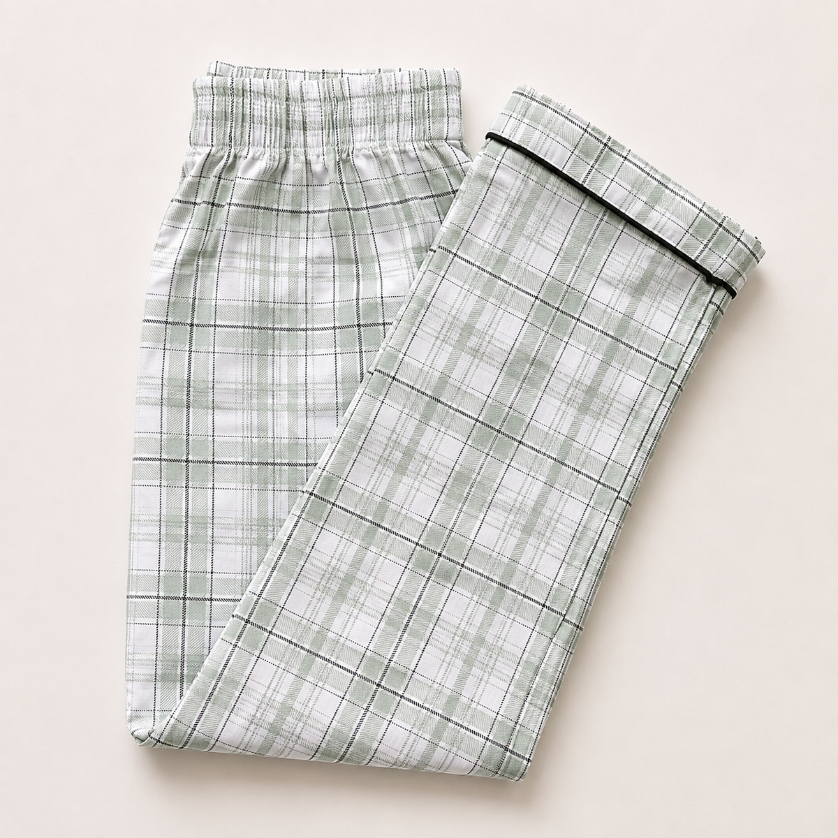 Green Oliver Checks Nightsuit