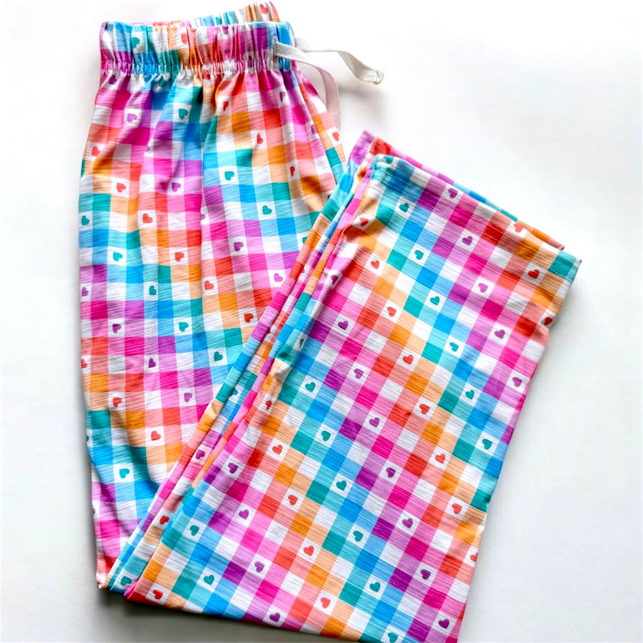 Multicolor Hearts Pant