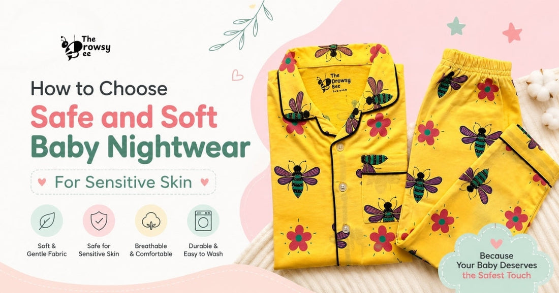 How to Choose Safe and Soft Baby Nightwear for Sensitive Skin