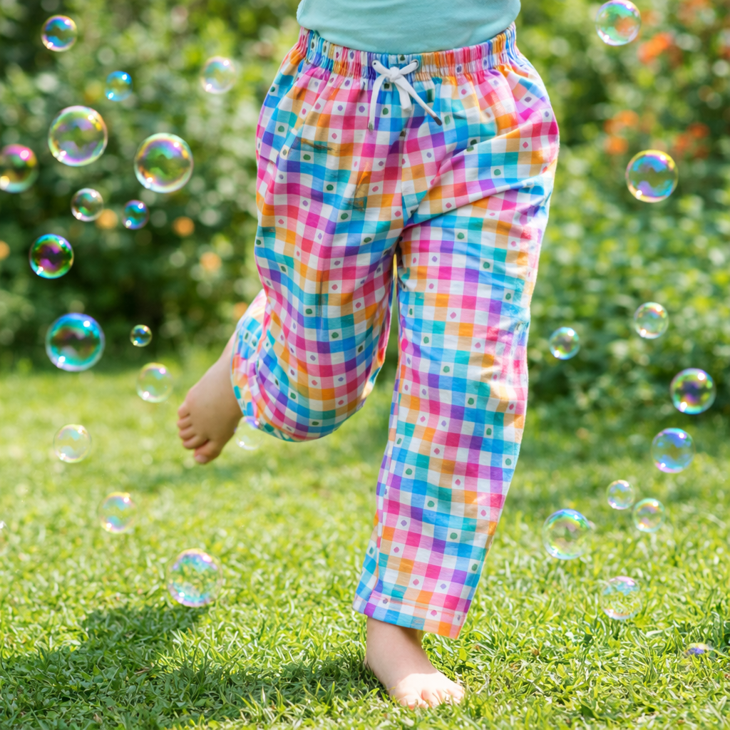 Multicolor Hearts Pant