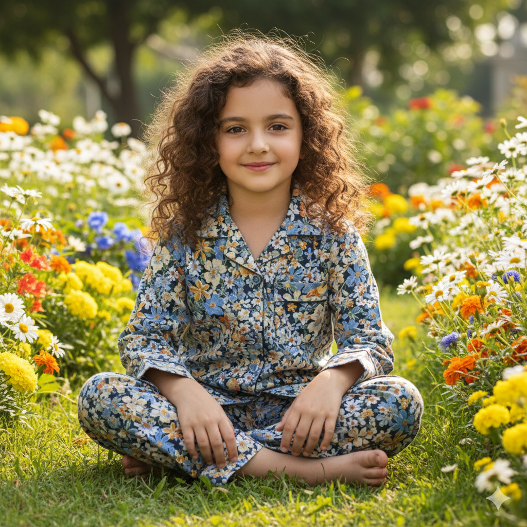 Multicolor Floral Nightwear