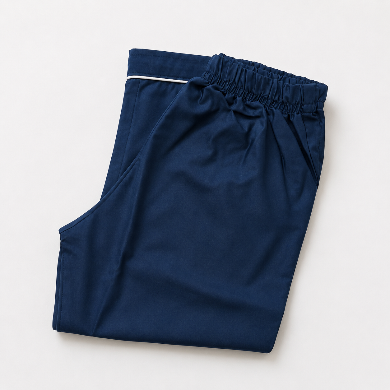 Indigo Blue Solid Nightsuit