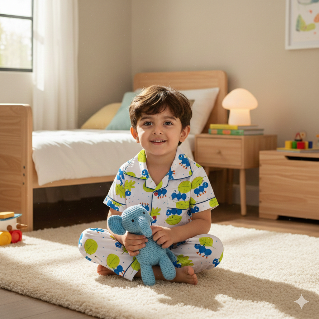 Ant And The Leaf Nightwear