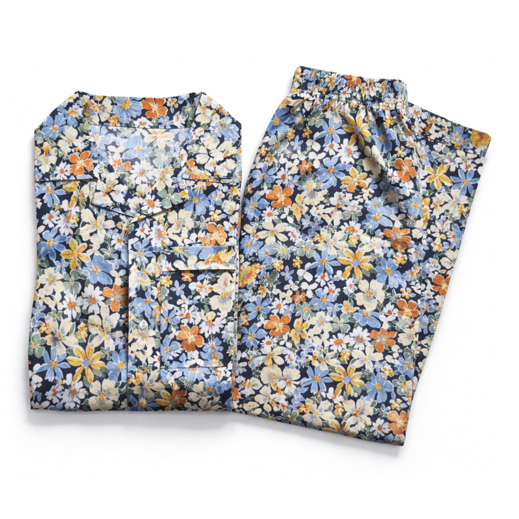 Multicolor Floral Nightwear