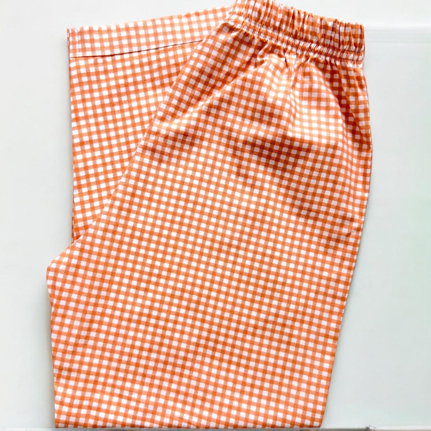 Orange Checks Nightwear