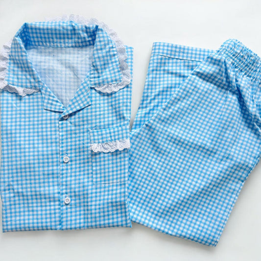 Blue Checks Nightwear