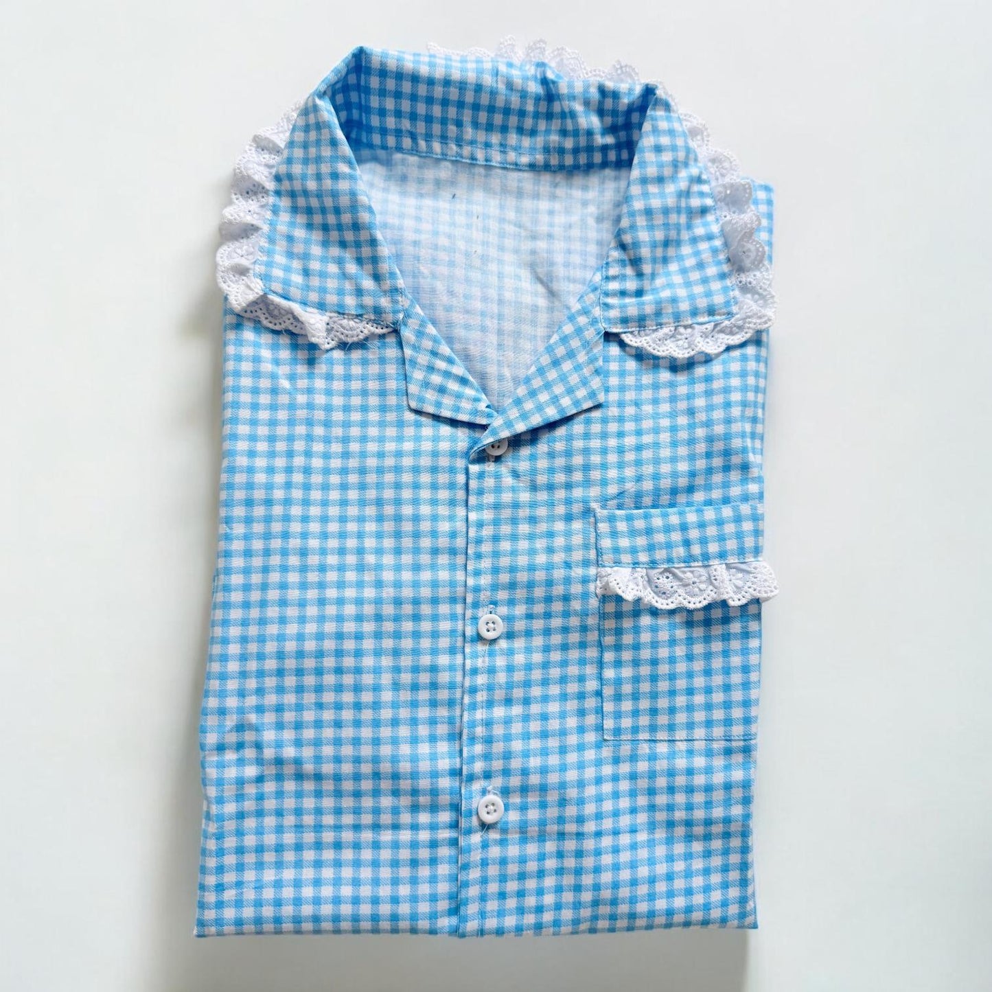 Blue Checks Nightwear