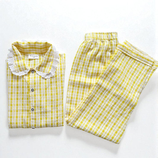 Yellow Frill Nightwear