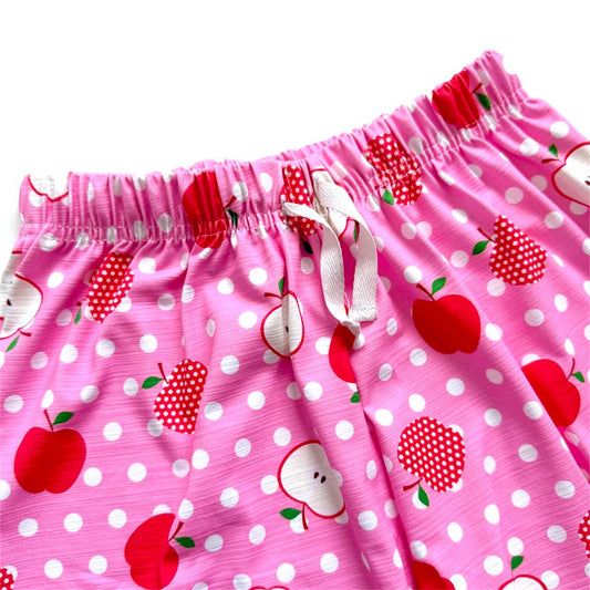 Apple Print Pants