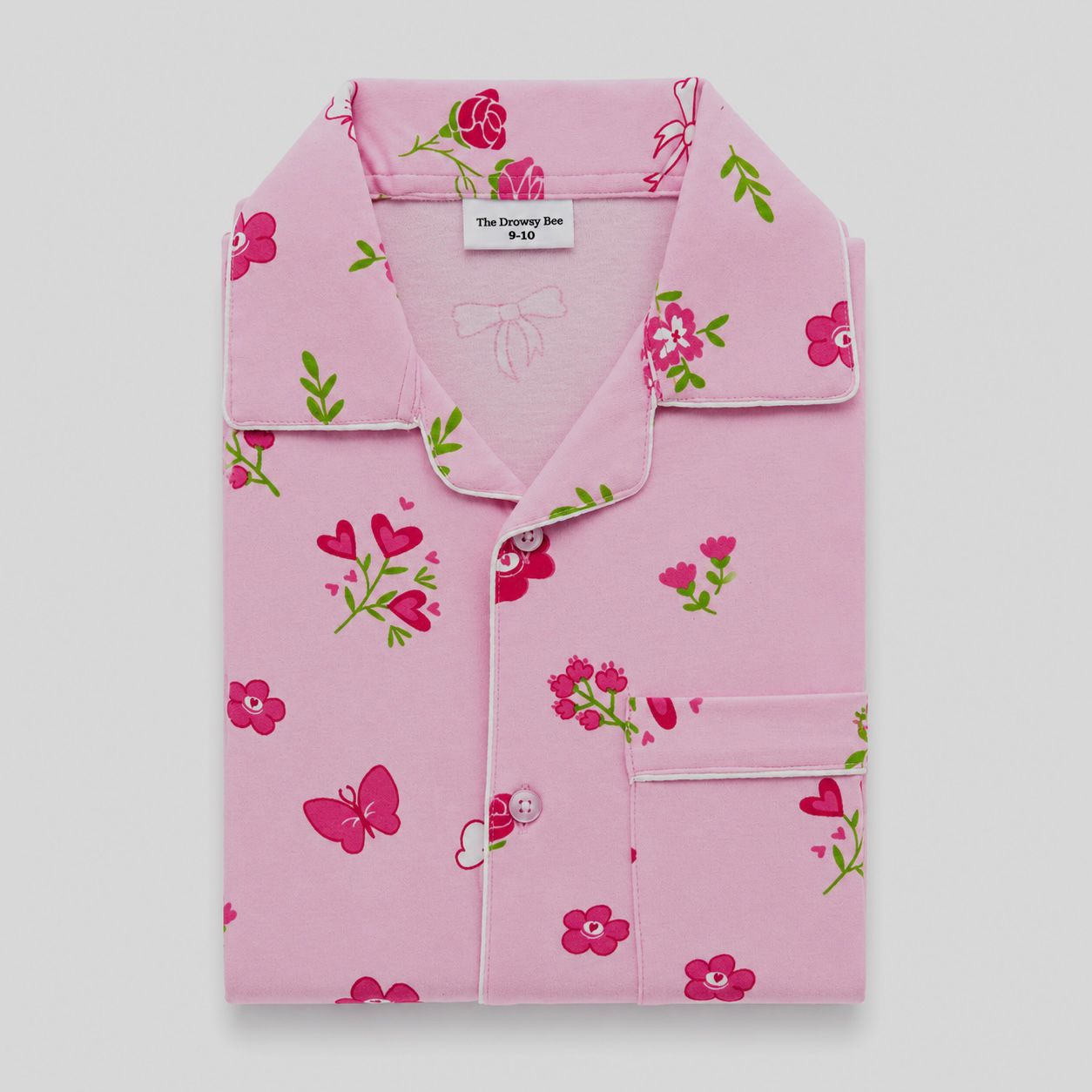 Buy girls cotton nightwear set